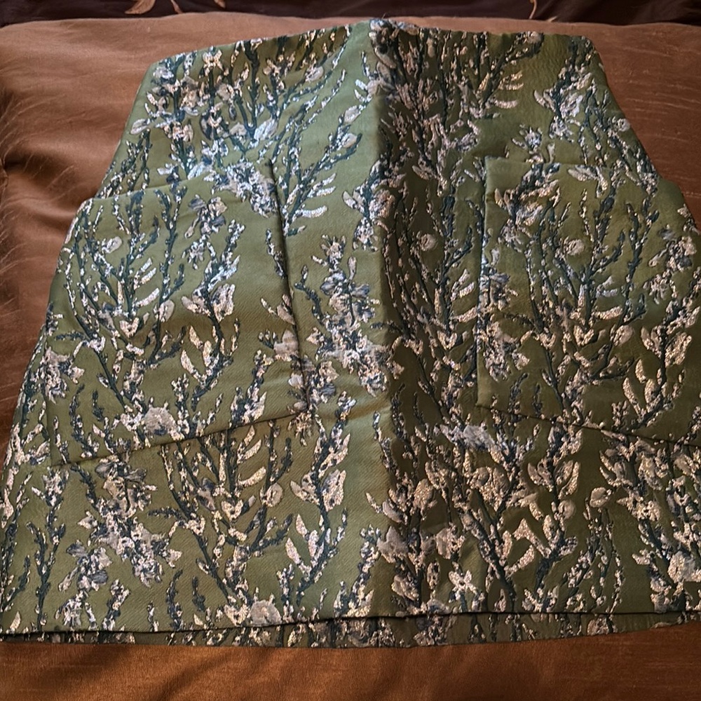 H&M Green Pencil Mini Skirt Casual
